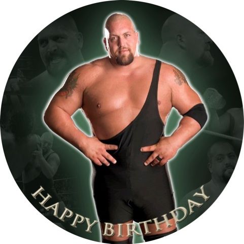 Big Show WWE Edible Image Cake Icing Topper Decoration