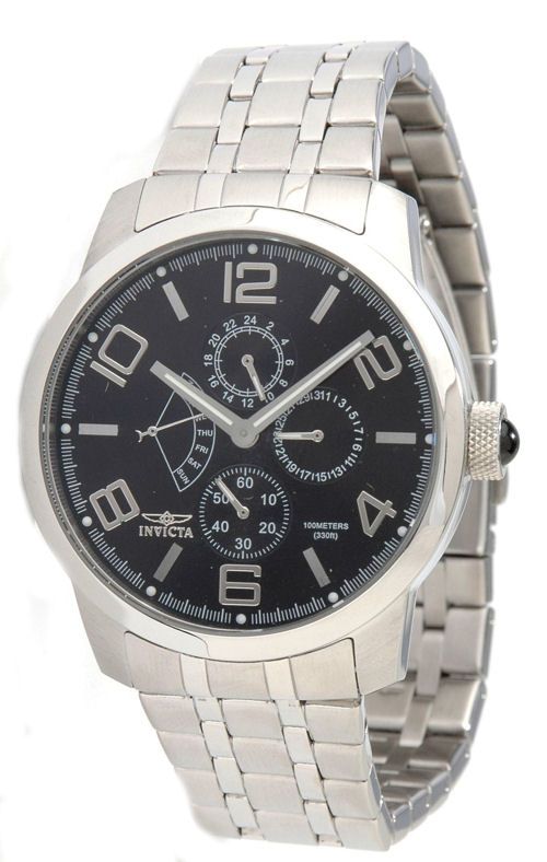 Invicta 5870 Retrograde Master Calendar SS Mens Watch