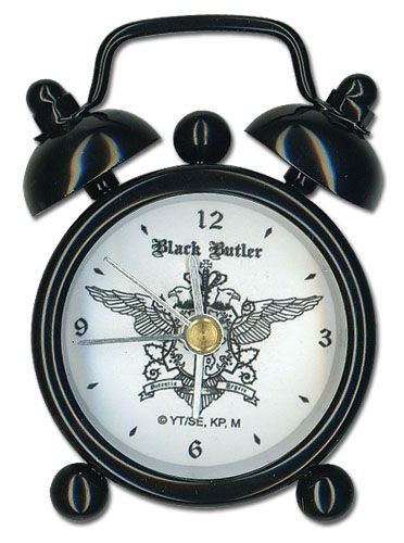 Desk Clock Black Butler New Phantomhive Emblem Mini 3 Gifts Licensed 