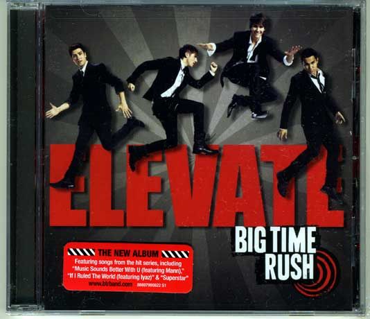 Unopened 2011 Big Time Rush Elevate CD Album Featuring If I Ruled The 
