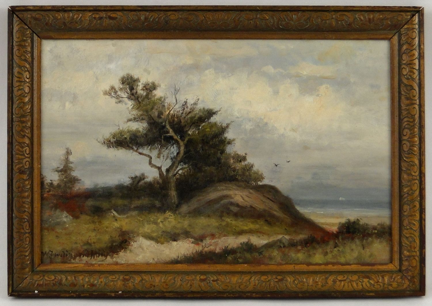 William Ferdinand Macy New York Artist Impressionist Beach Seascape 