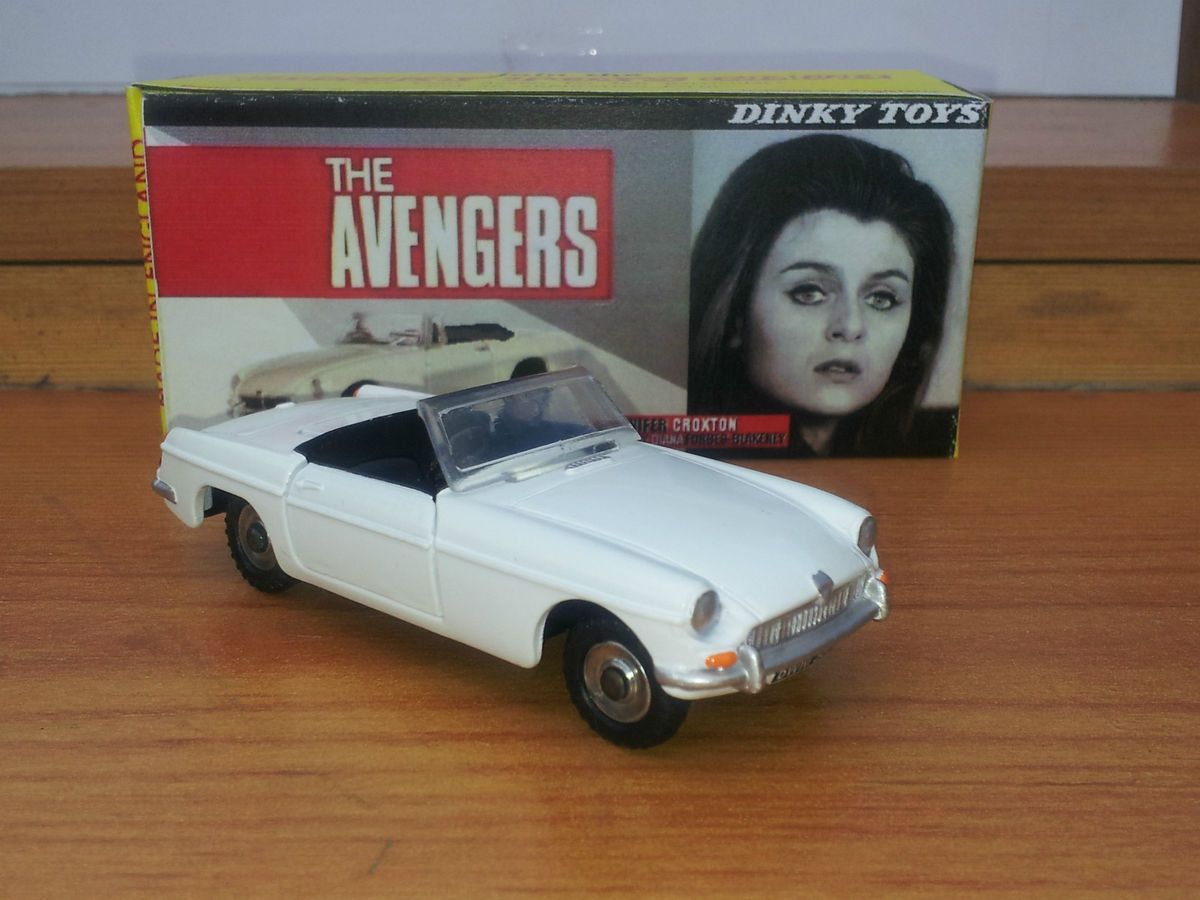   Avengers Lady Diana Forbes Blakeney MGB Convertible Custom Box
