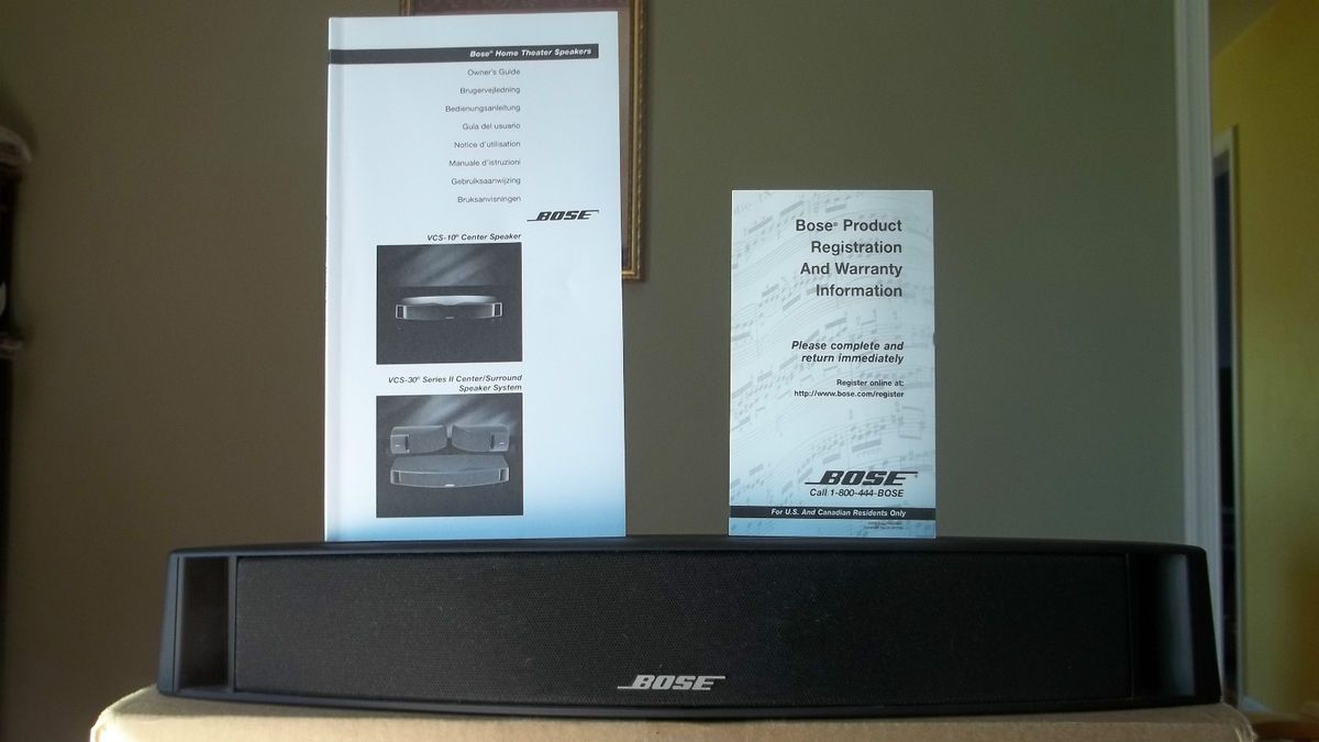 Bose VCS 10 Center Channel Speaker Black