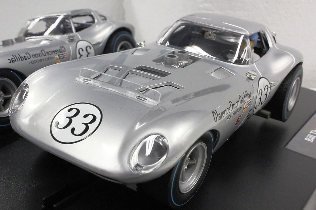 CARRERA 23745 CHEETAH BILL THOMAS NEW 1/24 DIGITAL SLOT CAR W/ HEAD 