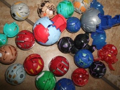 lot 21 bakugan battle brawlers 3 different sizes on PopScreen