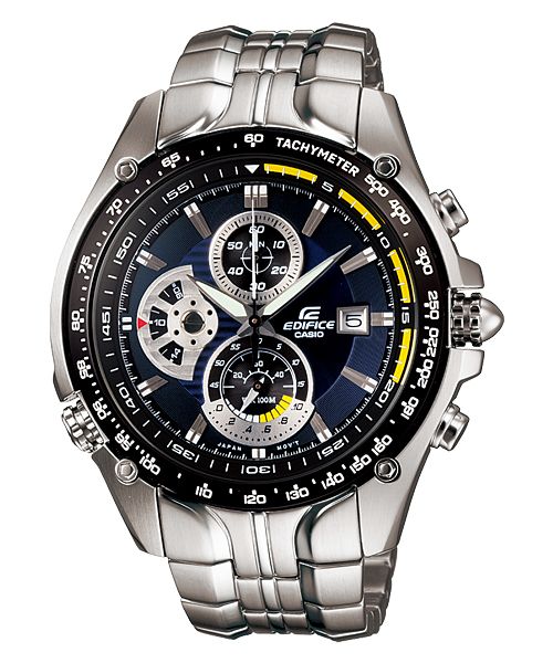 Brand New EF 543D 2AV EF 543D 2A Casio Edifice Mens Chronography Dress 