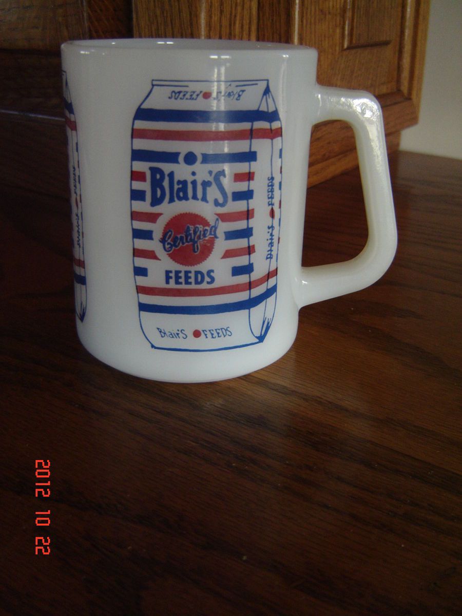 Blairs Certified Feeds Atchison Kansas Federal Mug Vintage