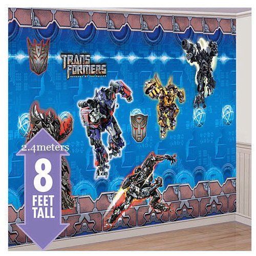 Transformers Birthday Party Supplies Wall Decoration