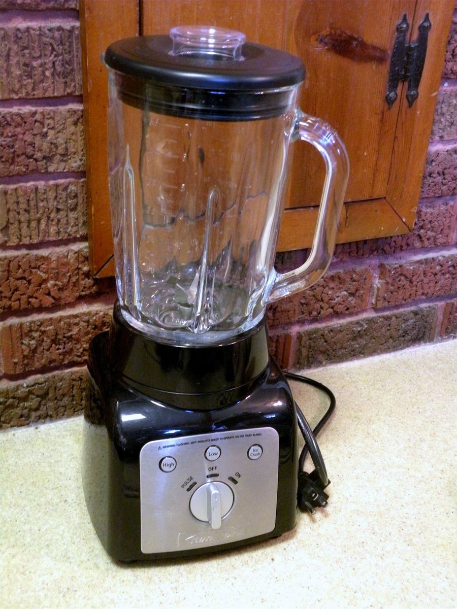 Black Kenmore 3 Speed Drink Mixer Blender Ice Crusher