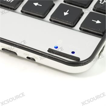 Aluminum Wireless Bluetooth Keyboard Case Cover Dock Mobile for iPad 3 