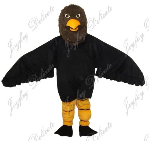 Black Hawk Eagle Goshawk Adult Size Mascot Costume