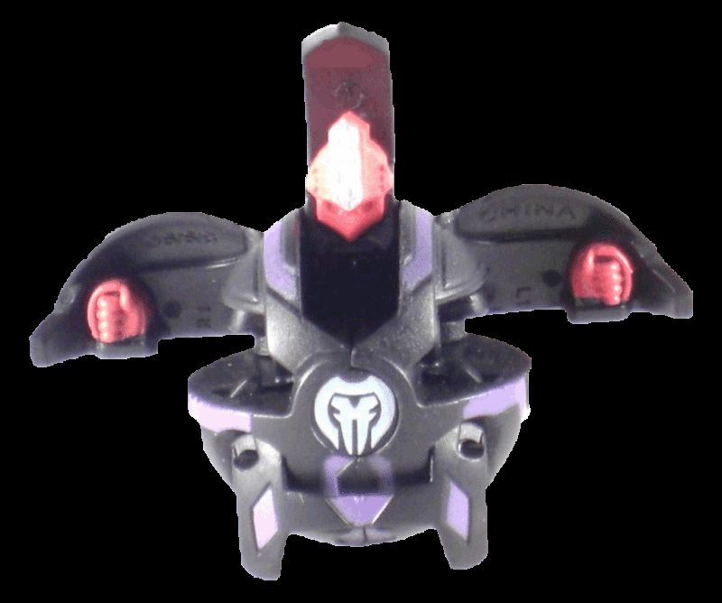 Bakugan Bakuneon Black Darkus Midnight Percival NIP