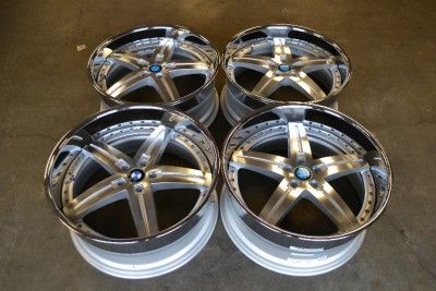   Wolff Staggered BMW Wheels Rims 22x9 5 22x10 5 7 Series 745 750