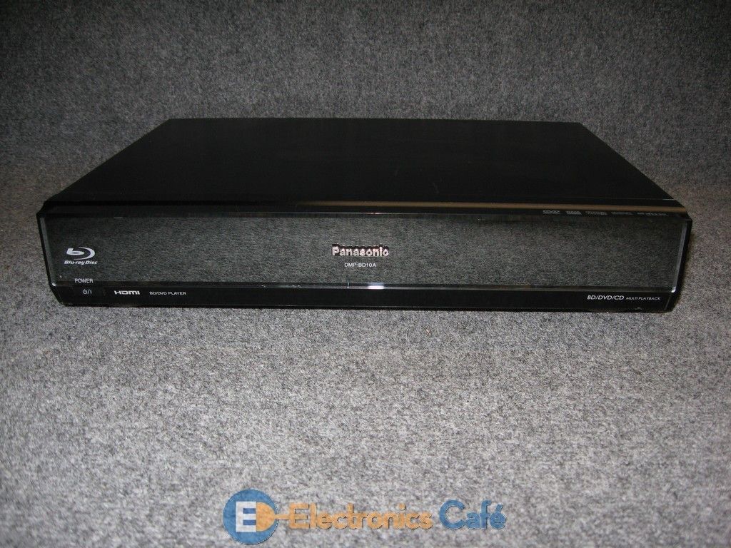 Panasonic DMP BD10A Blu Ray Blue Ray Movie DVD Video Player System 