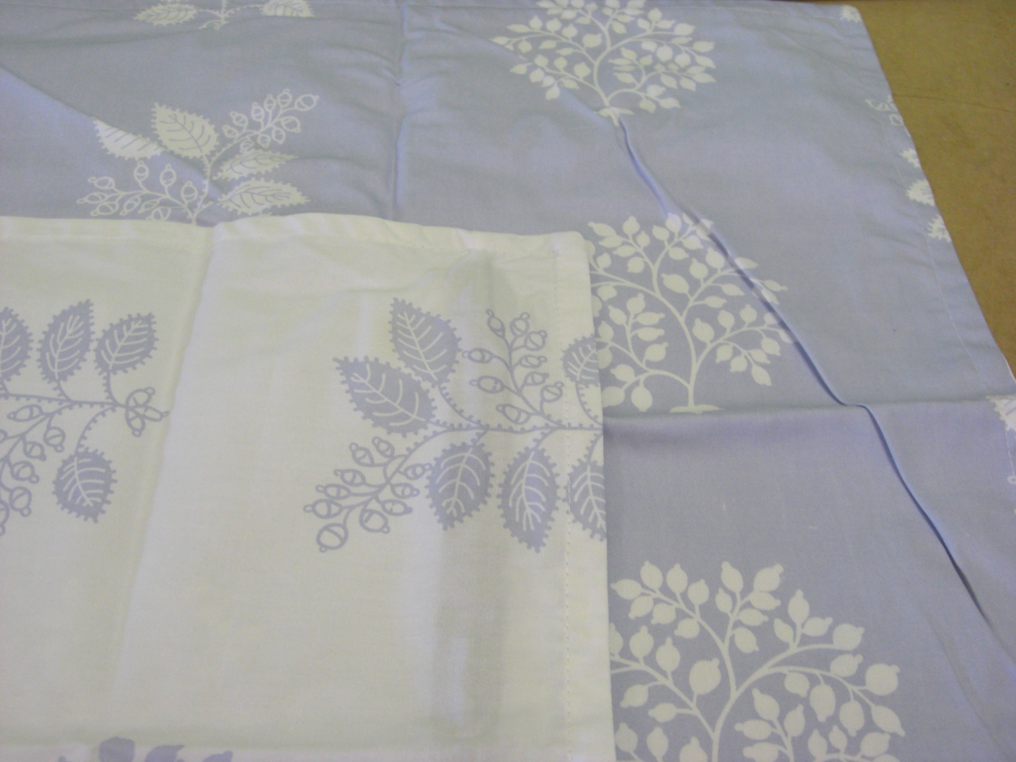 Jill Rosenwald Arboretum Garden Bluebell Euro Sham Blue