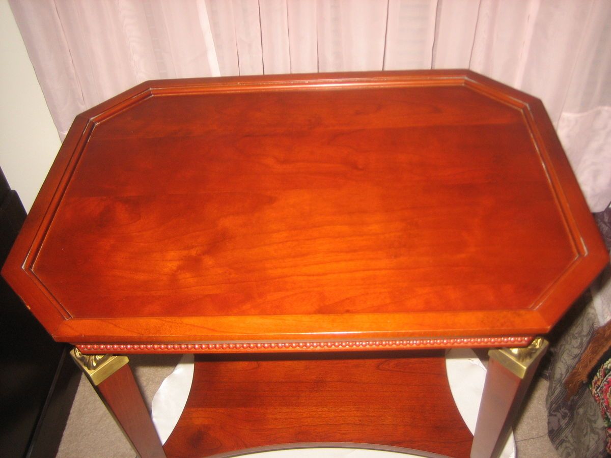 Mahagany Cherry Bombay Furniture Side Table