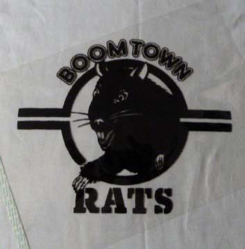 Boomtown Rats T Shirt Bob Geldof Live Aid Punk New Wave Blondie Punk 