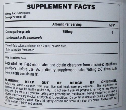 item specifics supplement purpose joint health