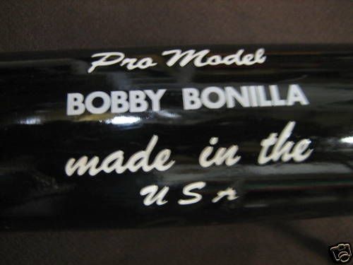 Bobby Bonilla Game Used Bat All Star Autograph Pirates