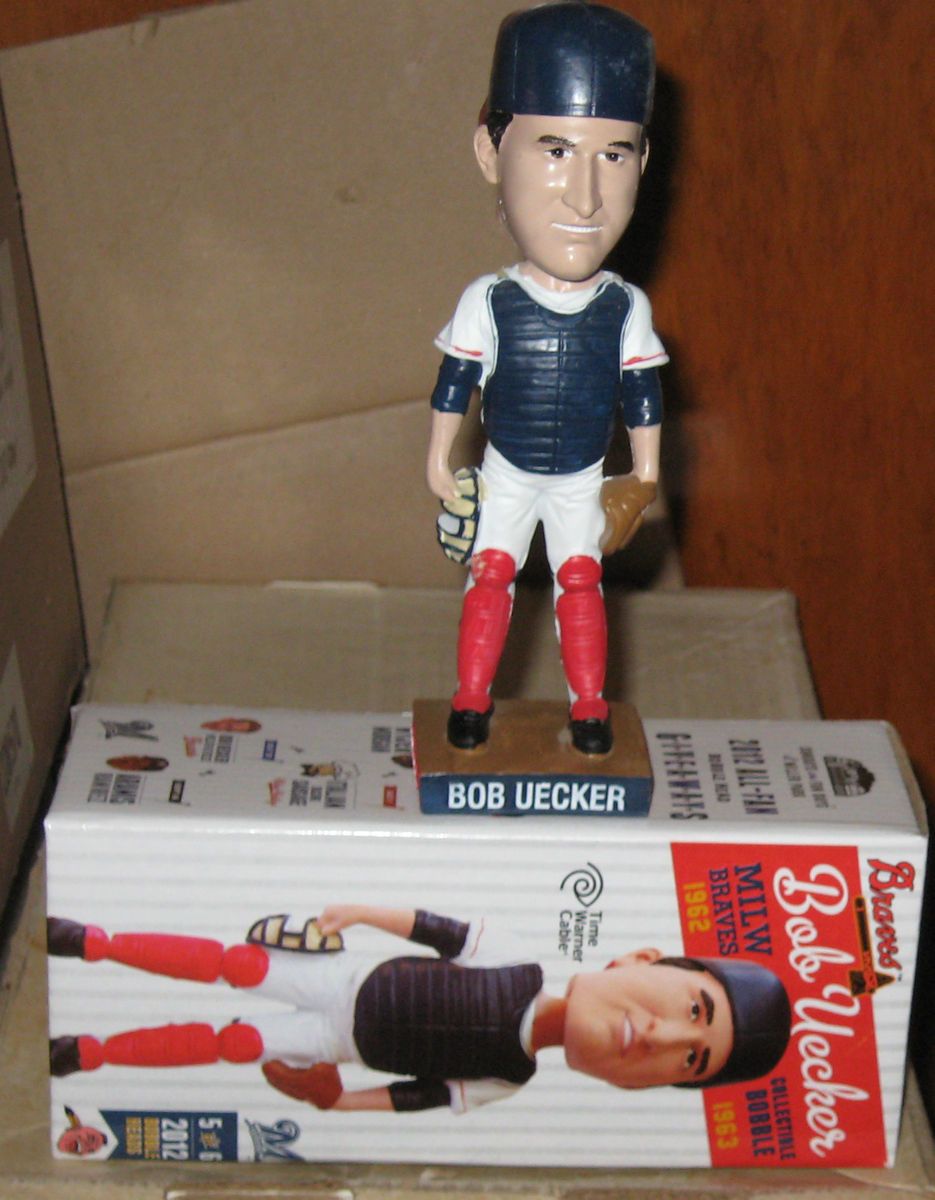 2012 Bob Uecker Milwaukee Braves Brewers Bobblehead Giveaway Promo 7 