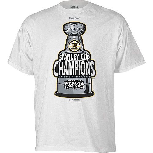 Reebok Boston Bruins 2011 Stanley Cup Champions Official Locker Room T 