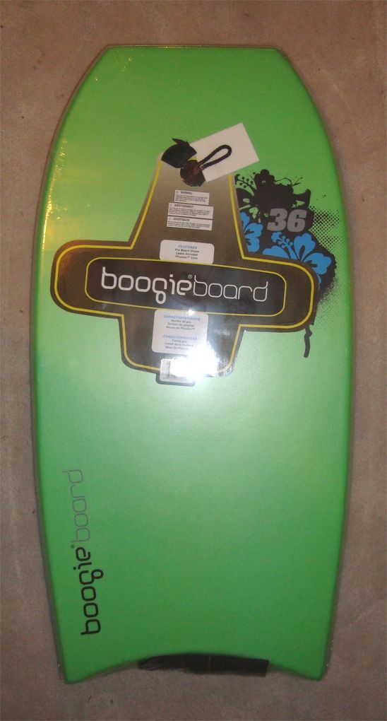 41.5 INCH BOOGIEBOARD BODYBOARD w/Leash   color choice