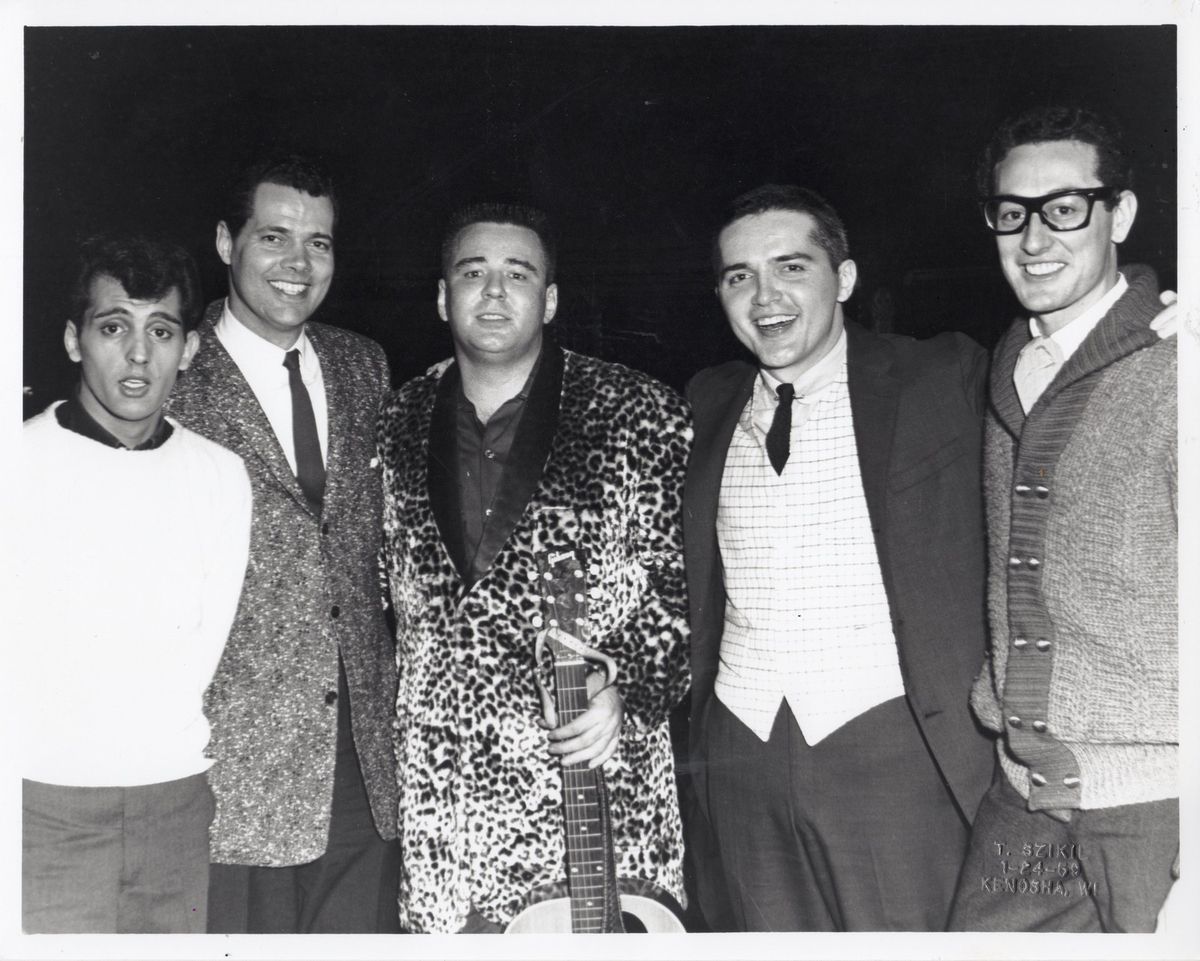 Buddy Holly, Ritchie Valens, Big Bopper Jan 24, 1959 portfolio of 16 