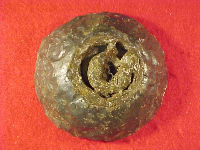 Top Portion of Bormann Artillery Shell Fuse Intact Dug Suffolk 