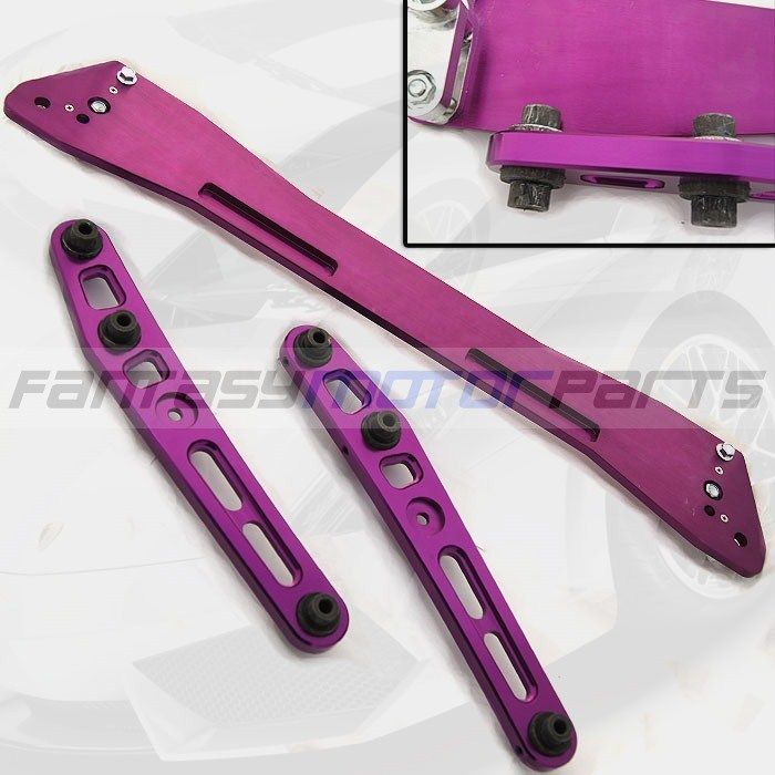 EG DC2 PURPLE REAR SUBFRAME BRACE + LOWER CONTROL ARMS