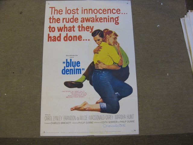 Blue Denim 1959 Carol Lynley Brandon de Wilde