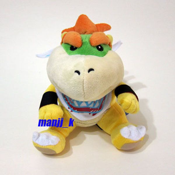 New Super Mario Plush Doll Figure 16cm Bowser Jr