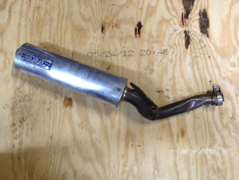 2001 04 Yamaha Yfz 450 Raptor 660 Raptor 700 GYTR Exhaust Good 