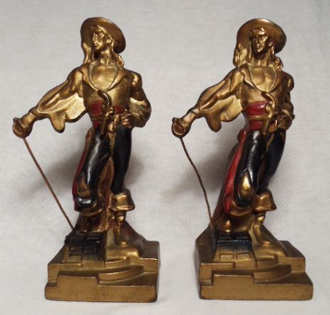    Sword Very Nice circa 1928 Bronze Clad Armor Bronze Antique Bookends