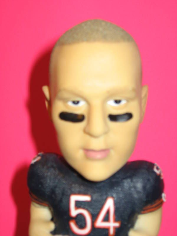 Brian Urlacher Chicago Bears Tattoo Bobblehead 2002 AGP