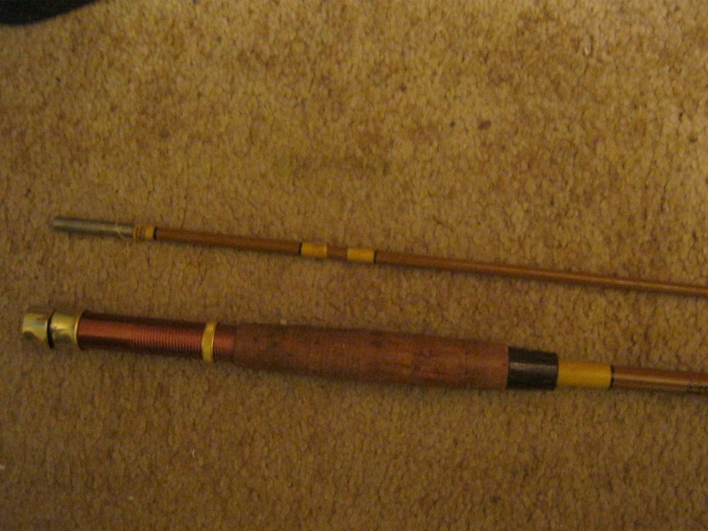 foot st croix fiberglass fly rod vintage time left