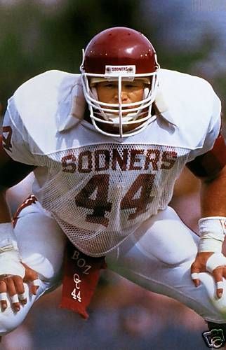 Brian Bosworth Oklahoma Sooners 1985 Champions Poster