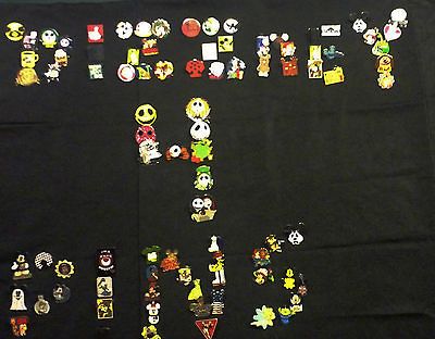 DISNEY TRADING PIN 50 LOT NO DUPLICATES HIDDEN MICKEY LIMITED EDITION 