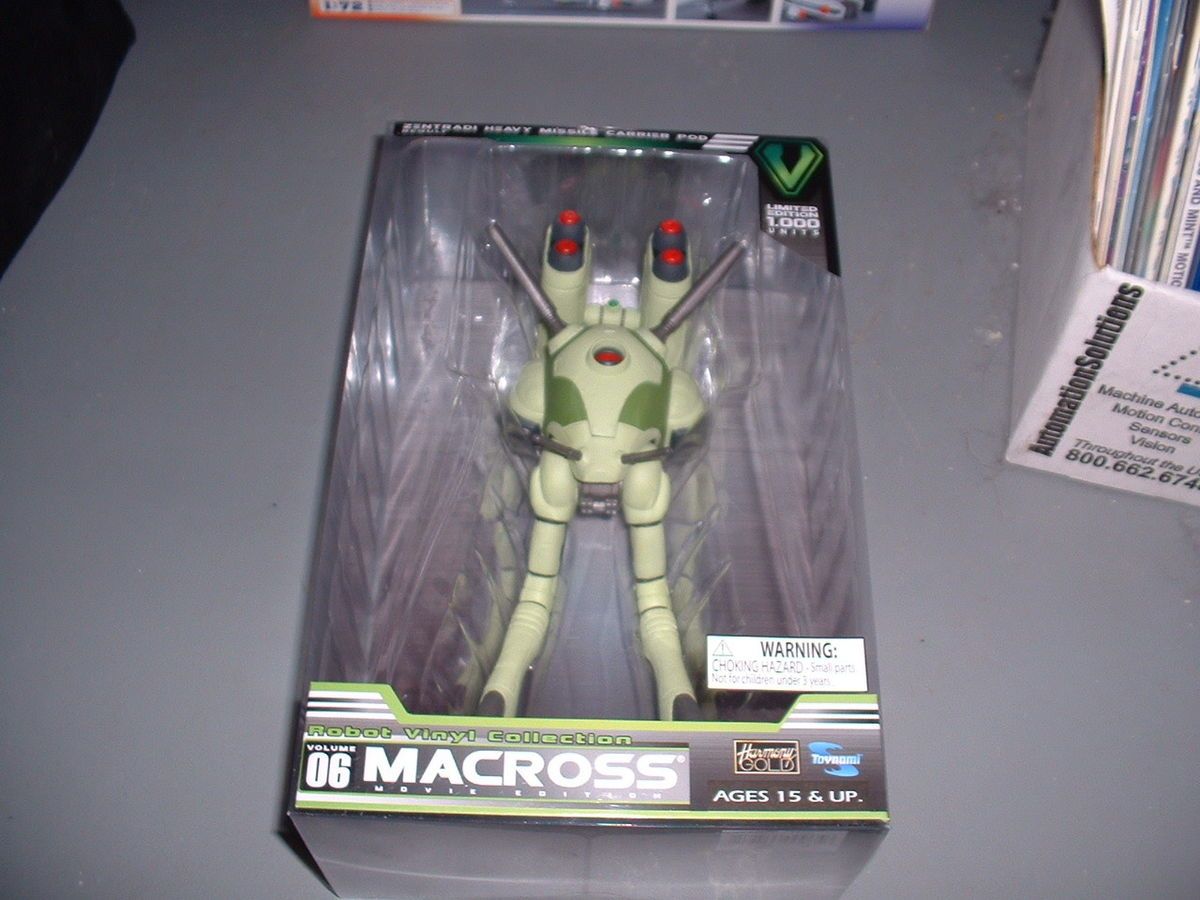 Toynami Macross Robotech Zentraedi Heavy Missile Regult Battlepod MISB 