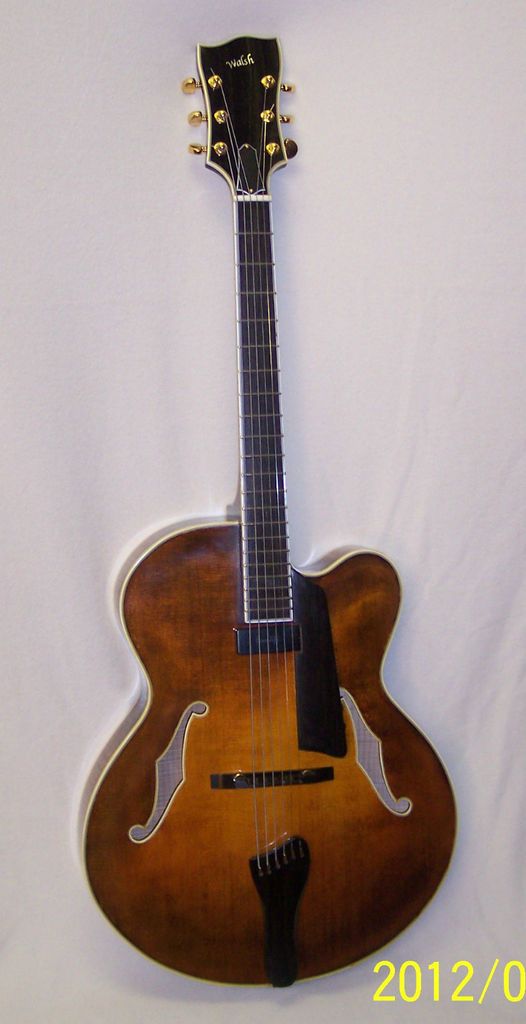 Handcrafted Acoustic/Elect​ric Archtop by Chris Walsh