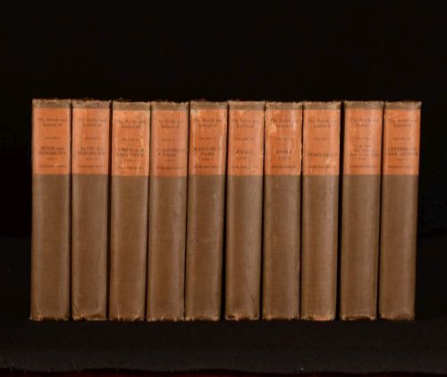 1906 10VOL The Novels and Letters of Jane Austen Stoneleigh Edition 