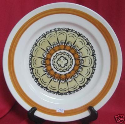 1960 70s Broadhurst Kathie Winkle Cordoba Dinner Plate