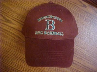 New Brockton Rox Baseball Velcro Back Cap Nicely Embroidered Lettering 