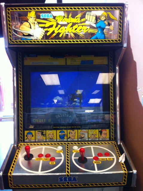 sega s virtua fighter arcade machine great shape look time