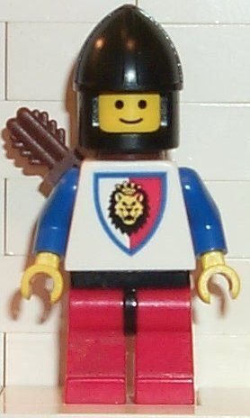 LEGO vtg Castle ROYAL KNIGHT Quiver Minifig Minifigure Figure 6078 