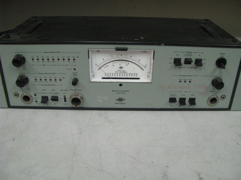 Bruel Kjaer 2610 Measuring Amplifier N35