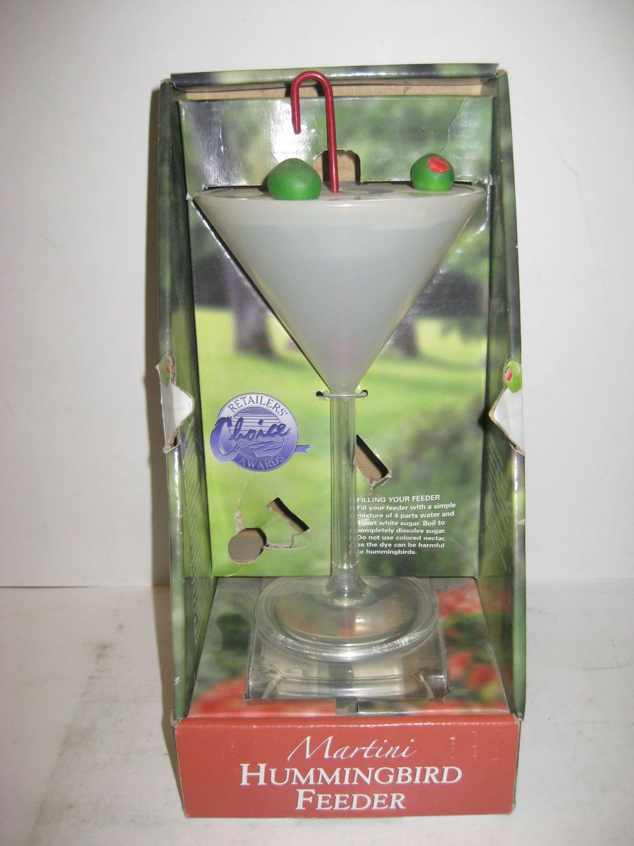  New Martini Hummingbird Feeder 