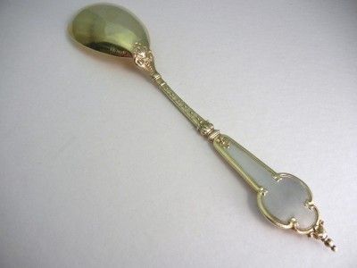 Antique Gilt 800 Germany Silver Bruckmann Sohne Spoon