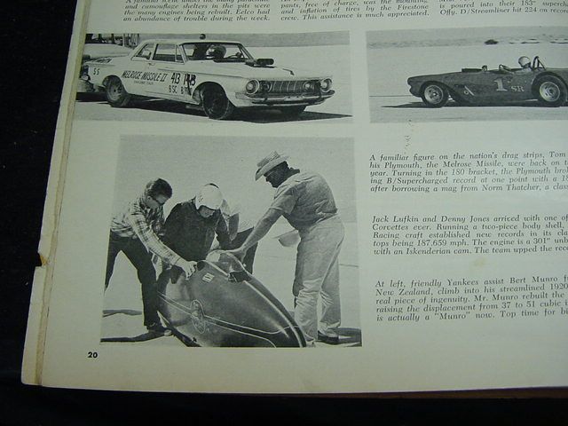 Burt Munro Worlds Fastest Indian Streamliner Car Craft Mag Harley AMA 