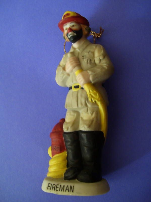 EMMET KELLY JR FIREMANFLAMBRO FIGURINE/ORNAMENT