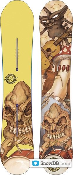 Burton Easy Livin Restricted 2011 2012 Snowboard Mens 152 Cm